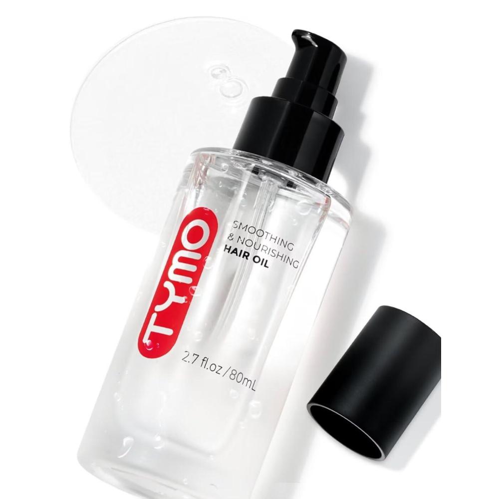 TYMO Weightless Hair Oil | Organic Nourishing Hair Treatment for Shine, Smoothness and Protection | Vegan Hair Serum Perfect for Dry, Damaged, Frizzy and Curly Hair, 2.7 Fl Oz